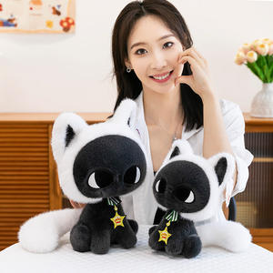 Nuovo Peluche a Forma di Stella <span class=keywords><strong>e</strong></span> <span class=keywords><strong>Luna</strong></span> per Principesse, Giocattolo Confortevole, Regalo con Imbottitura in Cotone PP, Fodera in Rete Super Morbida, Ricamo per Compleanno - Product Image 2