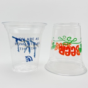 Rõ ràng cốc nhựa cho uống lạnh 9oz 12oz 250ml 330ml dùng một lần Pet <span class=keywords><strong>PP</strong></span> nhựa nước lạnh nước trái cây nước giải khát uống <span class=keywords><strong>cup</strong></span> - Product Image 3