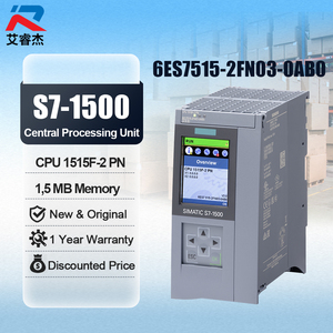 ซีพียู 6ES7515-2FN03-0AB0 ของแท้ใหม่เอี่ยม 1515F-2 PN หน่วยประมวลผลกลาง SIMATIC S7-1500F PLC คอนโทรลเลอร์ 6es7515-2fn03-0ab0 - Product Image 1