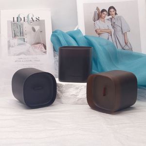 Ensemble de bougies décoratives parfumées, pot en céramique, cire de soja, aromathérapie, style minimaliste, parfum floral végétal, décoration d'intérieur - Product Image 3