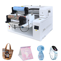 Printer Inkjet UV Roll Flat DX5 Langsung dari Pabrik 2 Head All-In-One untuk Cetak Flex Film, Casing Ponsel, Kayu, Kaca, PVC