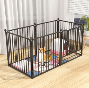 Suministros de plumas para mascotas, jaula plegable de plástico para interiores, casa transparente, descanso de ejercicio para perros, gatos, valla de conejito - Product Image 5