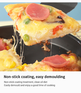 <span class=keywords><strong>Teglia</strong></span> <span class=keywords><strong>per</strong></span> <span class=keywords><strong>Pizza</strong></span> <span class=keywords><strong>Antiaderente</strong></span> in Lega di Alluminio Bakest, 6-10 Pollici, Stampo <span class=keywords><strong>per</strong></span> Torte <span class=keywords><strong>per</strong></span> Cucina Domestica con Rivestimento PTFE Ecologico - Product Image 2