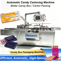 Machine d'emballage automatique de bonbons en plaquettes, machine d'emballage de chewing-gum et de bonbons à la menthe, machine d'emballage de bonbons gélifiés en cartons