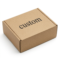 Vente flash - Boîte d'expédition en carton ondulé personnalisée, emballage écologique, boîte cadeau pour le commerce électronique