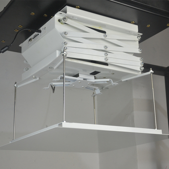 with Remote Control Popular Scissors Office Ceiling Motorized Projector Lift for Home Theater Solutions