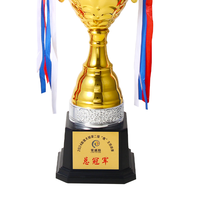 Souvenir de haute qualité grand trophée en métal tasse personnalisé champion d'or métal grand trophée prix compétitions sportives énorme trophée