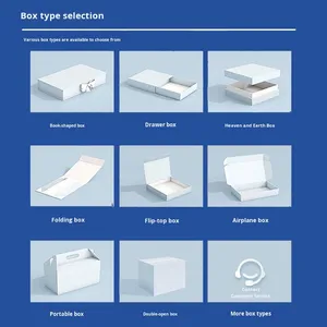 Hot-Bán Tùy Chỉnh Cuốn Sách Hình Dạng Hộp Giấy Cho Máy Cạo Râu Hộ Gia Đình Thiết Bị Từ Khó<span class=keywords><strong>a</strong></span> Lật Thiết Kế Với Dập Nổi In Ấn - Product Image 2