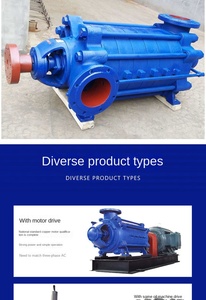 مضخة طرد مركزي متعددة المراحل YZJ MD500-57X8 بمحرك تيار مستمر، مضخة تعزيز أفقية عالية الضغط وعالية الرفع بقدرة 900 كيلوواط وتدفق 550 متر مكعب/ساعة - Product Image 6