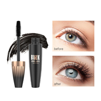 Mascara cosmétique personnalisé de chine, Mascara volumineux et Colossal noir pour les grands yeux, Mascara transparent scintillant de marque privée