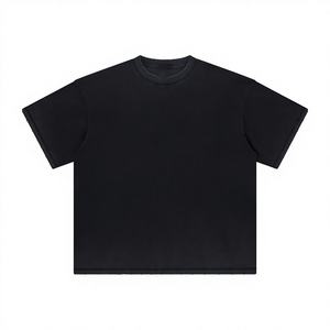 Camiseta Oversize Unisex de Algodón 100% de 420 g/m², Súper Pesada, Ecológica, Antiencogimiento, Transpirable, con Hombros Caídos, Lisa - Product Image 3