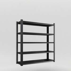 차고 창고 보관 슈퍼마켓 선반을위한 미국 산업용 금속 선반 중형 듀티 스틸 랙 라이트 듀티 볼트리스 랙 - Product Image 3