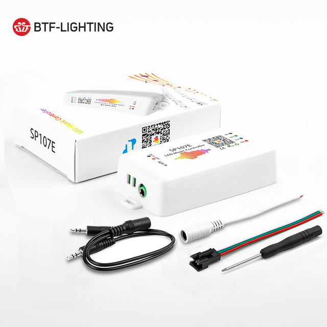 SP107E RGB Led Music Blue Tooth Controller for Digital Led Strip
