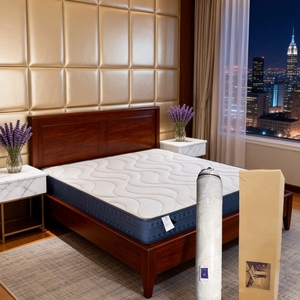 Colchón Personalizado de Fábrica con Logotipo, Muelles Ensacados, Capa de Látex Natural, Tamaño Queen, Híbrido de Lujo con Pillow Top, 15 Pulgadas, Firmeza Media, para Apartamento - Product Image 2