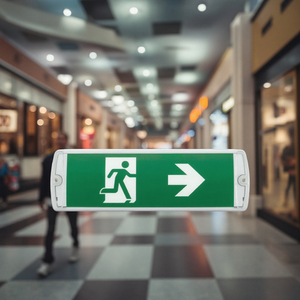 Lifep04 NiCd Pin <span class=keywords><strong>Ip65</strong></span> Treo Tường LED Chiếu Sáng Khẩn Cấp Vách Tường Cho Xây Dựng Trong Nhà Sử Dụng Lạnh Trắng Ánh Sáng 3-Giờ Nhựa - Product Image 2