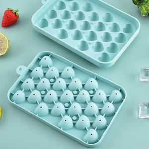 Bandeja de silicona de grado alimenticio para cubitos de hielo redondos con tapa y molde para hacer bolas de hielo, de congelación rápida y fácil desmolde para congelador - Product Image 2