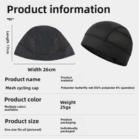 Gorras Deportivas Personalizadas con Logotipo, Gorras de Ciclismo con Diseño de Calaveras, Forro para Casco, Gorra Pequeña Transpirable de Secado Rápido con Protección Solar