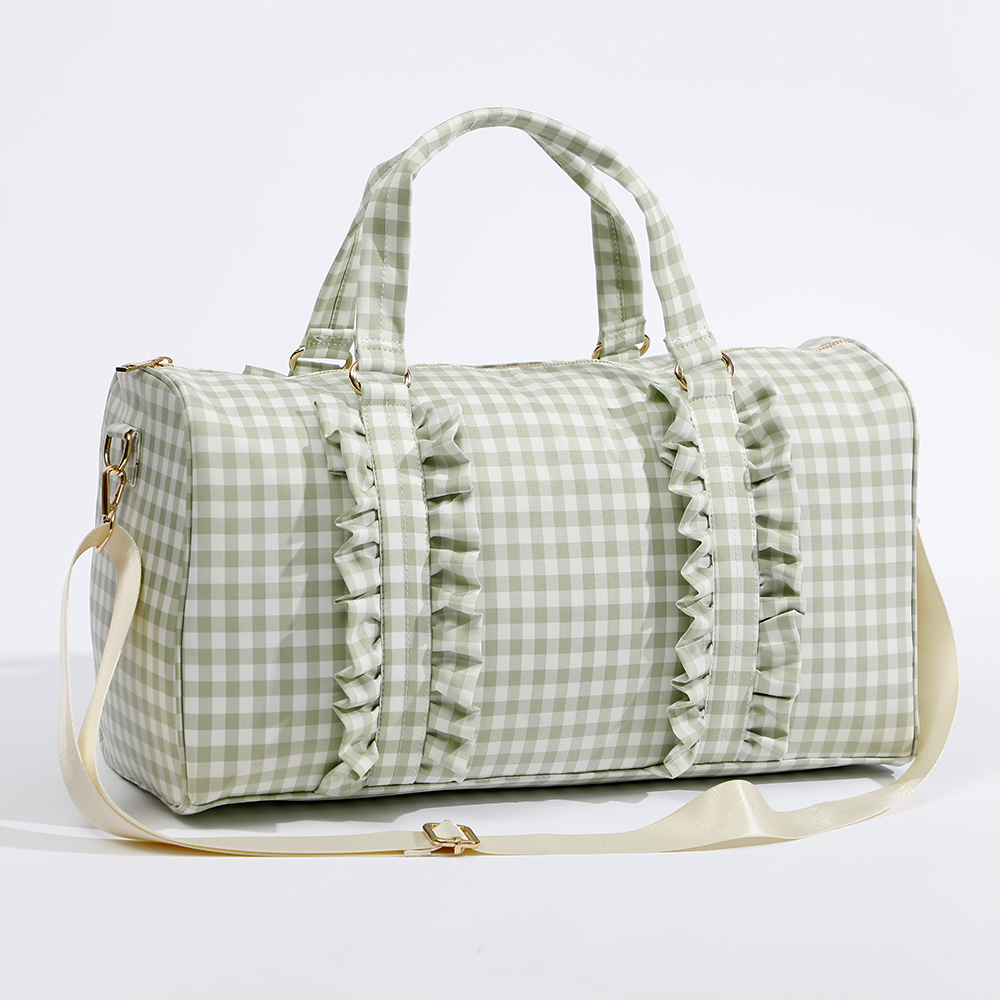 Green ruffle