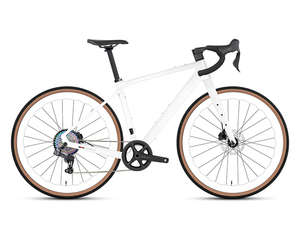 Vélo de route Twitter Full Carbon Fiber Gravel X Racing avec 13 vitesses, roues en carbone et freins à disque - Product Image 1