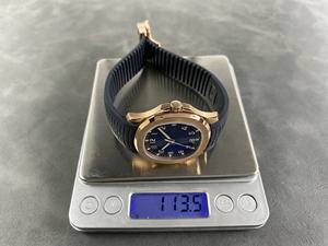 Reloj Mecánico de Lujo, Super Calidad, Resistente al Agua, 40mm, Fábrica DDF, Movimiento ETA 330, 5167, Peso 113g, Oro Rosa, Azul, PP - Product Image 3