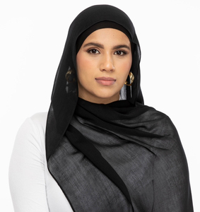 2025ใหม่ฮิญาบผู้หญิงผ้าบางโมลาร์ดผ้าพันคอชาติพันธุ์ผ้าใยผ้าพันคอระบายอากาศได้ดีขนาด70*180ซม. สำหรับอิสลามสี่ฤดู - Product Image 4