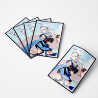 Manches de cartes personnalisées imprimées avec des photos d'idoles coréennes, des personnages d'anime, des personnages d'animation, des manches de cartes Mtg adaptées aux jeux de société, aux cartes Yugioh, aux cartes Pkm