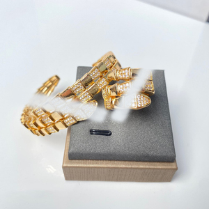 مجوهرات مصمم مورِّد علامات تجارية شهيرة فاخرة مطلية بالذهب الحقيقي مقاومة للماء راقية رائجة أزياء مكتنزة وخاتم - Product Image 6