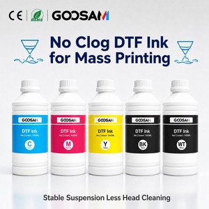 Encre DTF sans colmatage pour la production en série, encre pigmentée stable 1000 ml pour imprimante textile DTF Epson XP600 I3200 - Product Image 1