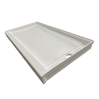 Vasque en marbre cultivé de qualité supérieure, design contemporain, surface durable résistante aux taches, installation facile, utilisation en salle de bain, garantie 3 ans