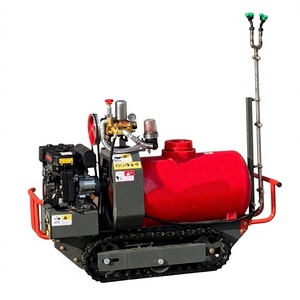 Pulvérisateur robotisé Yunhui 100L à télécommande, moteur essence, autopropulsé, pulvérisation à haute vitesse assistée par l'air, garantie 3 ans - Product Image 1