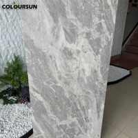Revêtement extérieur moderne, panneaux muraux 3D Mcm, décoration murale intérieure, panneau mural, placage en pierre de travertin, carrelage souple flexible