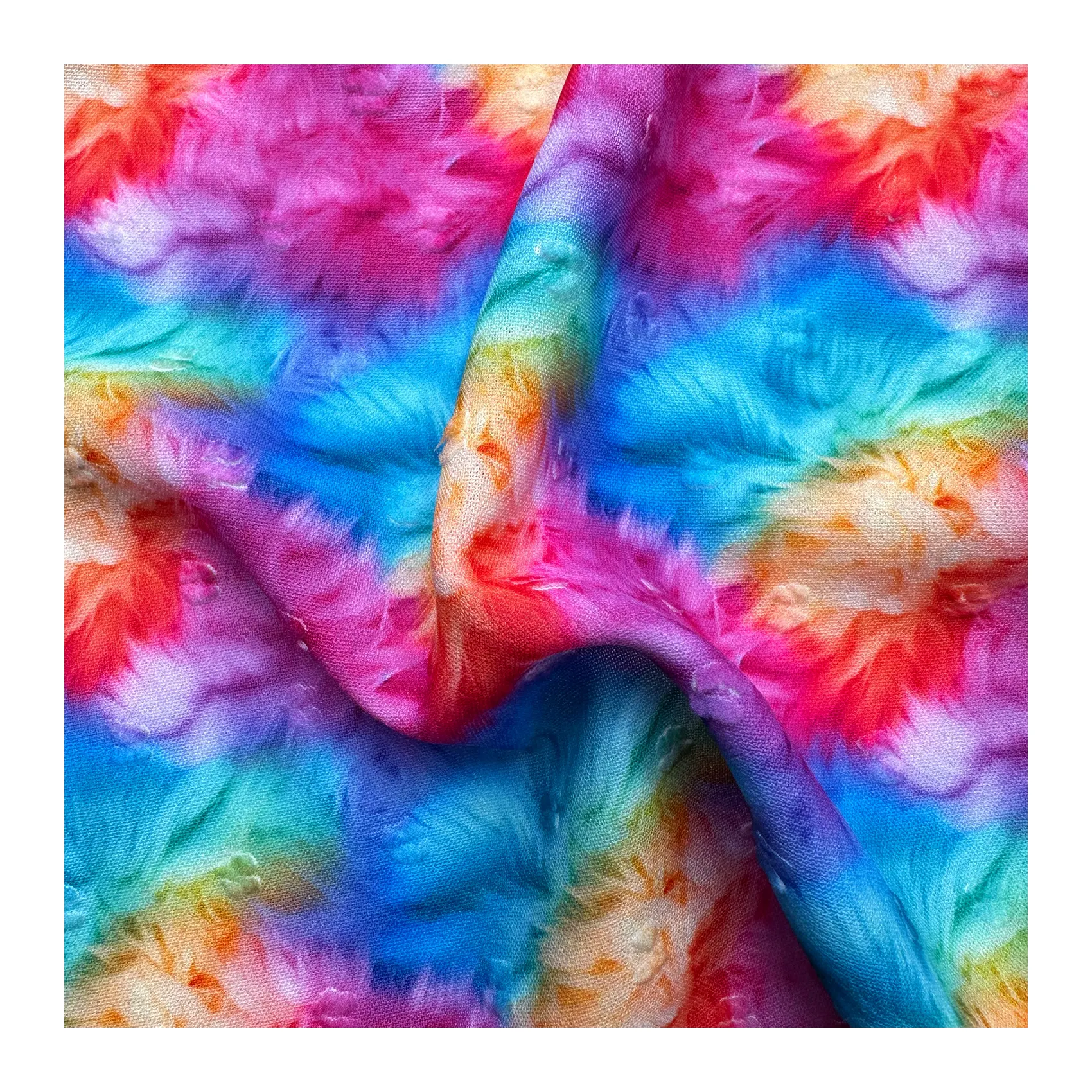 स्प्रिंग समर शर्ट ड्रेस के लिए कस्टम डिजिटल सब्लिमेशन मुद्रित से डॉट फैब्रिक