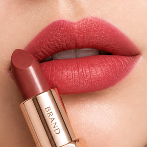 Natural Non-stick Cup <b>waterproof</b> velvet matte <b>lipstick</b> with marble pattern for Natural Look Private Label - Product Image 2