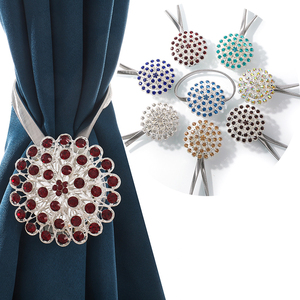 Cinturini per <span class=keywords><strong>tende</strong></span> di lusso leggeri in stile europeo fibbia per <span class=keywords><strong>tende</strong></span> magnetica non perforata accessori per finestre creativi lacci per <span class=keywords><strong>tende</strong></span> - Product Image 3
