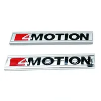 Autocollants d'emblème de coffre arrière 4Motion, logo de voiture, effet métallique 3D, auto-adhésifs, ABS, Tiguan B8, style automobile