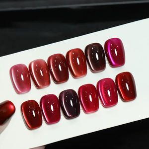 AILANUO 12-color rose <b>Garden</b> cat's eye Free Custom gel nail Polish series OEM 15ml cat's eye gel polishing salon supplies - Product Image 2