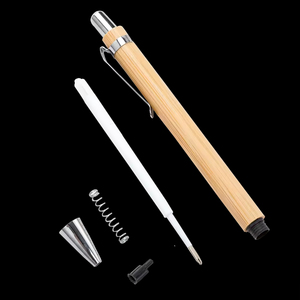 High Quality Cheap Price Eco Friendly Bamboo Wood Ballpoint <strong>Pen</strong> Durable Build Easy To Hold Custom Laser Engraved Logo Bamboo <strong>Pen</strong> - Product Image 4