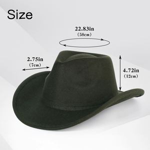 Sombrero de Vaquero Barato al por Mayor para Niños y Adultos, Sombrero de Vaquero Promocional de Gamuza - Product Image 2