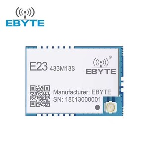 Module RF Ebyte ODM E23-433M13S avec puce SX1212, émetteur-récepteur intégré 433 MHz, SPI, petit format, montage en surface, 20 mW, 13 dBm, 0,8 km - Product Image 3