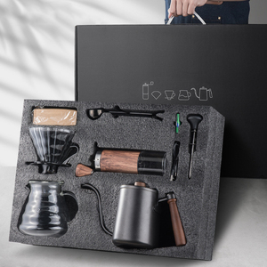 IStapromo <b>Gifts</b> Portable <b>Coffee</b> Set Travel Kit with Drip Brewer Metal Components Minimalist Design for Outdoor Use - Product Image 6