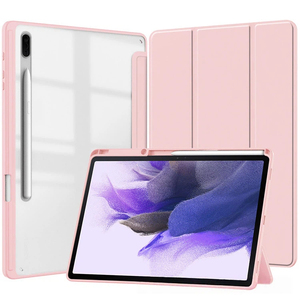 Étui à rabat en cuir antichoc avec coque arrière transparente pour tablette Samsung Galaxy Tab <span class=keywords><strong>S12</strong></span> S11 S10 S9 <span class=keywords><strong>FE</strong></span> Plus - Product Image 5