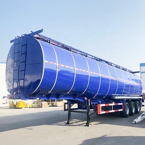 PANDA <span class=keywords><strong>3</strong></span> essieux 60000 litres huile de palme brute réservoir citerne semi-remorque avec pompe réservoir de carburant camion remorque - Product Image 2