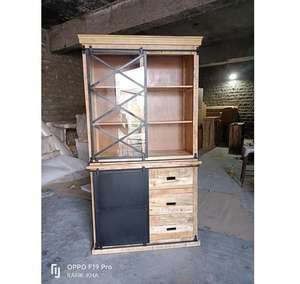 Elegante Librería de Madera Maciza con Múltiples Estantes para Solución de Almacenamiento en el Hogar, la Biblioteca y la Oficina - Product Image 2