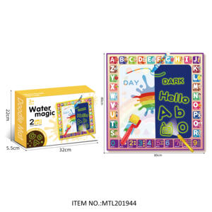 Tapete de Dibujo Educativo de 80*80, Lienzo de Agua, Juguete de Pintura DIY, Tapete de Dibujo Mágico con Agua para Niños - Product Image 5