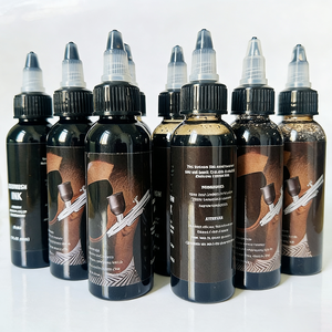 Tinta per Barba Nera e Marrone Scuro, Tenuta Forte, Stili Vivaci Personalizzati, Etichetta Privata, Aerografo per Barba - Product Image 4