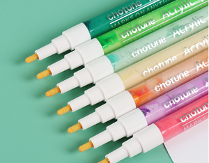 Supply Non-Toxic Double-Headed Acrylic <strong>Marker</strong> Pen in 24 Colors for Children's Painting Kids DIY <strong>Factory</strong> Outlet - Product Image 4