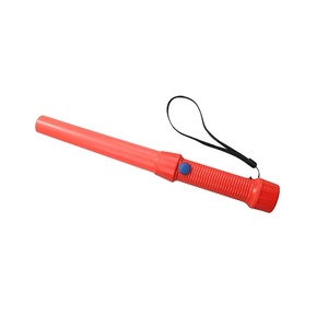 CITICITY 360mm Bâton de signalisation routière rouge, baguette de guidage aérien, lampe de signalisation LED rouge pour le contrôle du trafic aéroportuaire - Product Image 1