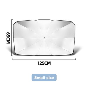 ร่มกันแดดรถยนต์ ป้องกันรังสียูวี สำหรับกระจกหน้ารถและกระจกข้าง - Product Image 5