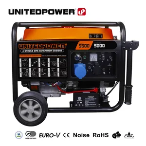 Nhà sản xuất máy phát điện 5KW 8KW 10KW 12KW xăng Honda động cơ điện cầm tay máy phát điện hàn cho nhà