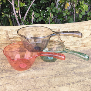 Louche à eau en plastique PET, couleurs assorties, sans BPA, compatible lave-vaisselle, pour camping et usage extérieur - Product Image 1